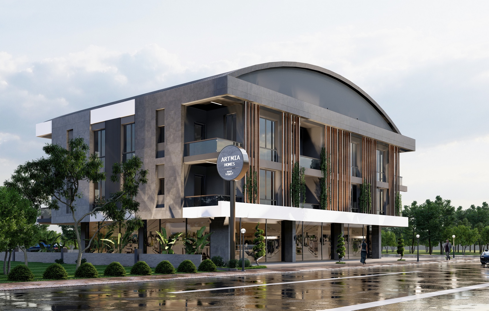 Image of A modern 1+1 apartment close to the sea