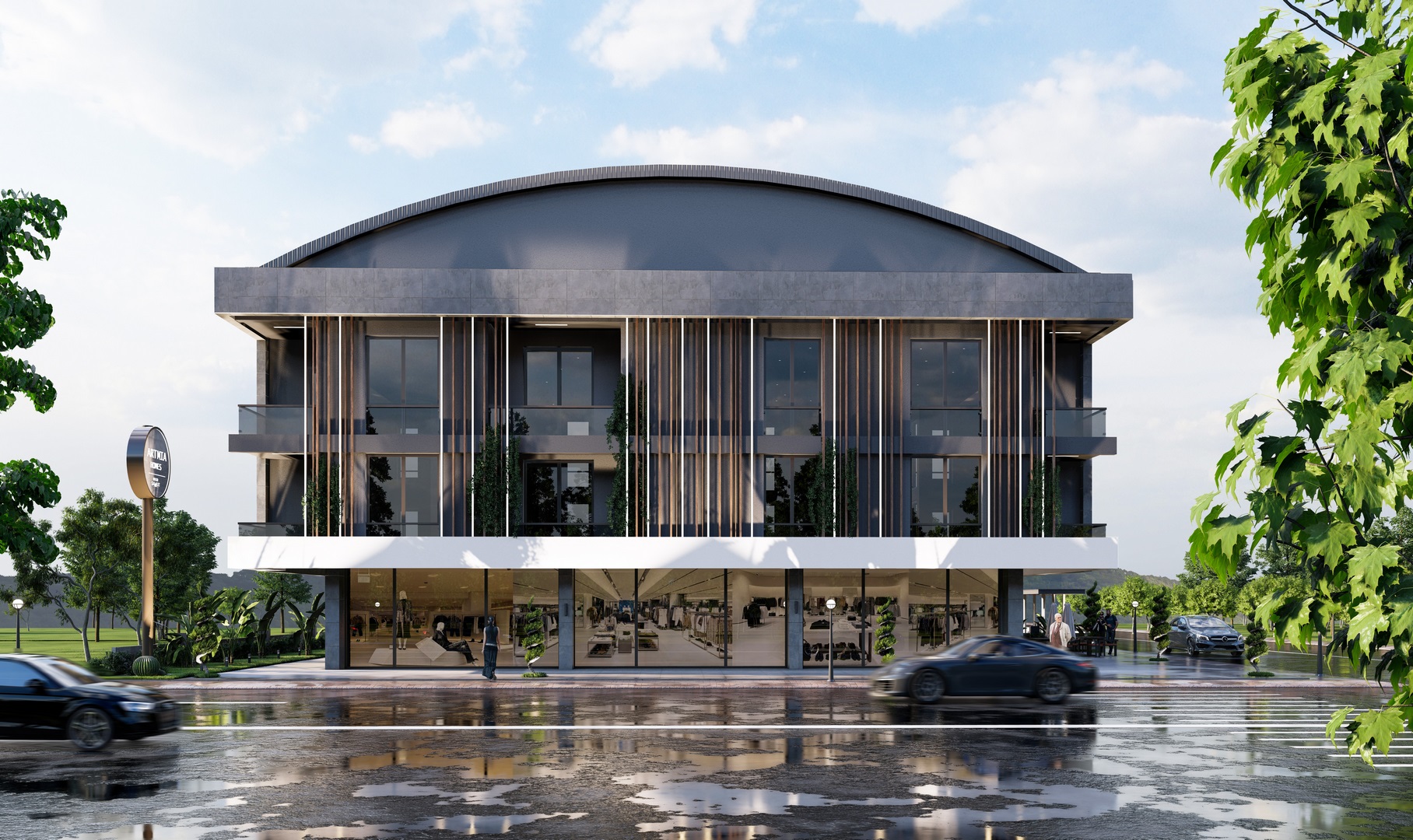 Image of A modern 1+1 apartment close to the sea