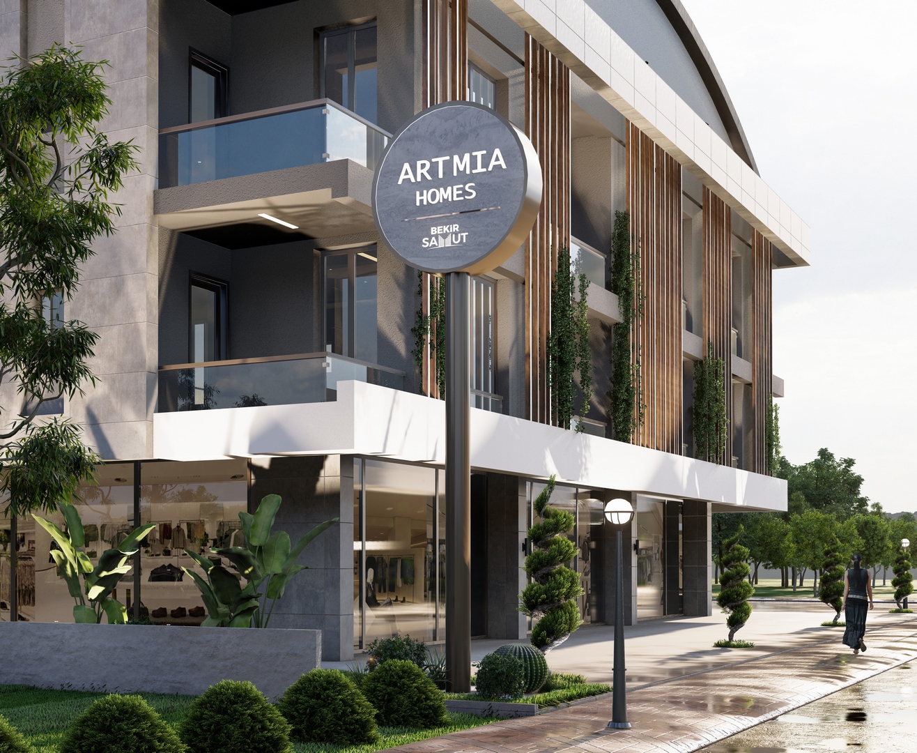 Image of A modern 1+1 apartment close to the sea